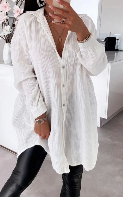 Chemise gaze de coton