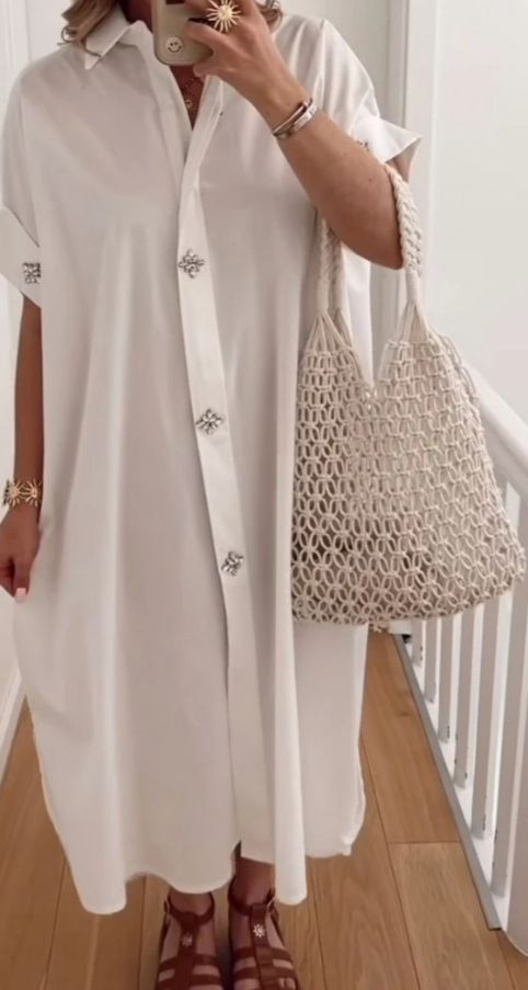 Robe chemise inaya