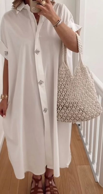Robe chemise inaya