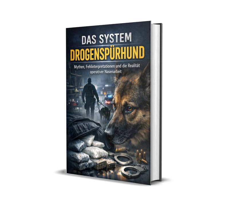 🇩🇪 DAS SYSTEM DROGENSPÜRHUND Mythen, Fehlinterpretationen und die Realität operativer Nasenarbeit - Begleitband