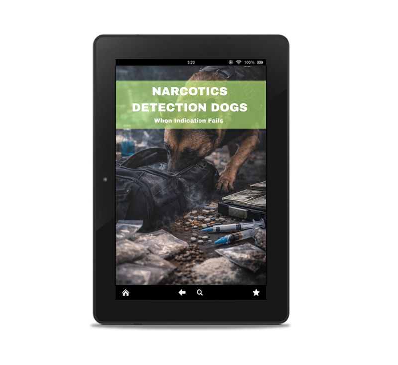 🇬🇧🇺🇸 NARCOTICS DETECTION DOGS: When Indication Fails 🇬🇧🇺🇸 NARCOTICS DETECTION DOGS: When Indication Fails