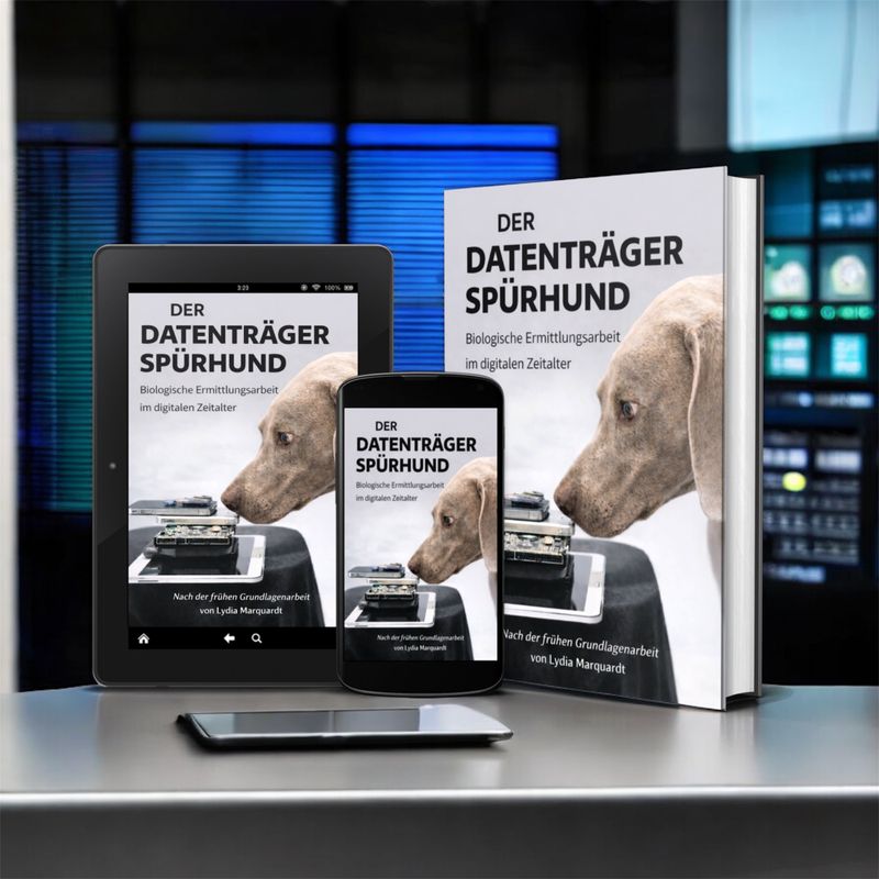 🇩🇪 DER DATENTRÄGERSPÜRHUND   Polizeiliche Pionierarbeit zwischen Olfaktion, Kynologie und digitaler Ermittlungsrealität