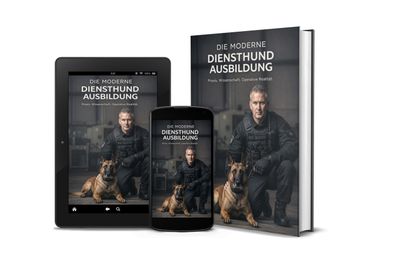 🇩🇪 DIE MODERNE DIENSTHUND-AUSBILDUNG  Praxis. Wissenschaft. Operative Realität. - Hardcover + Bonus eBook