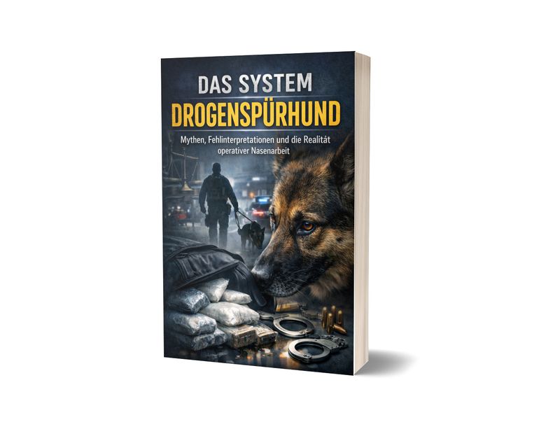 🇩🇪 DAS SYSTEM DROGENSPÜRHUND Mythen, Fehlinterpretationen und die Realität operativer Nasenarbeit - Begleitband - Taschenbuch