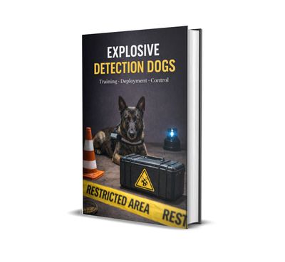🇬🇧🇺🇸 EXPLOSIVES DETECTION DOGS Training · Deployment · Control - Hardcover 🇬🇧🇺🇸 EXPLOSIVES DETECTION DOGS Training · Deployment · Control - Hardcover