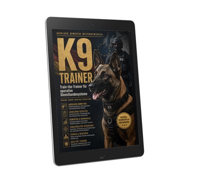 🇩🇪 K9 TRAINER - Train-the-Trainer für operative Diensthundesysteme - eBook