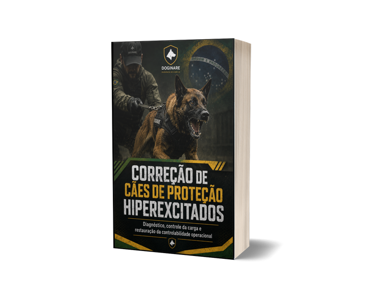 🇧🇷 🇵🇹 CORREÇÃO DE CÃES DE PROTEÇÃO HIPEREXCITADOS Diagnóstico, controle da carga e restauração da controlabilidade operacional - Softcover 🇧🇷 🇵🇹 CORREÇÃO DE CÃES DE PROTEÇÃO HIPEREXCITADOS Diagnóstico, controle da carga e restauração da controlabilidade operacional - Softcover