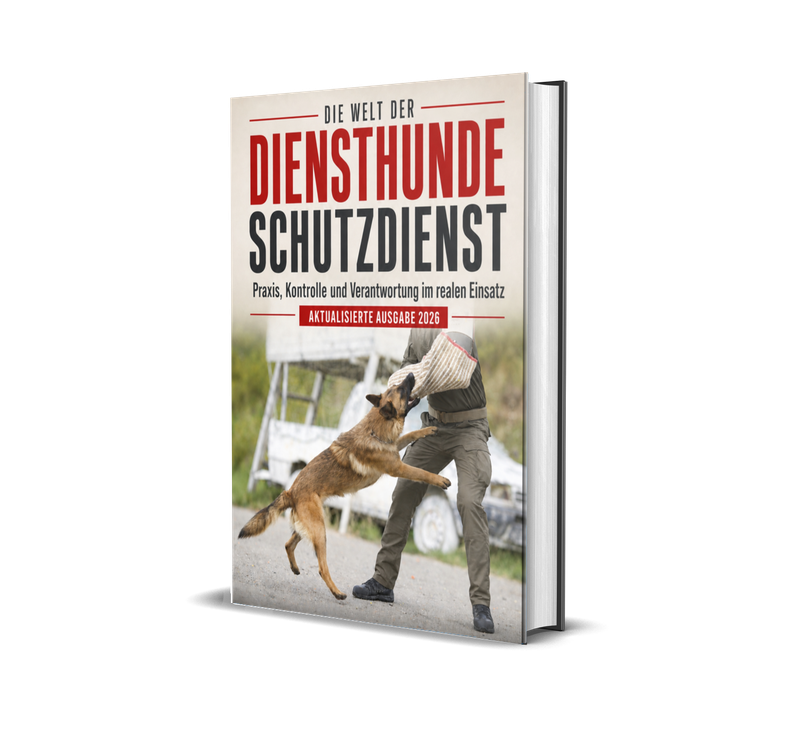 🇩🇪 DIE WELT DER DIENSTHUNDE – SCHUTZDIENST Praxis, Kontrolle und Verantwortung im realen Einsatz Ausgabe 2026
