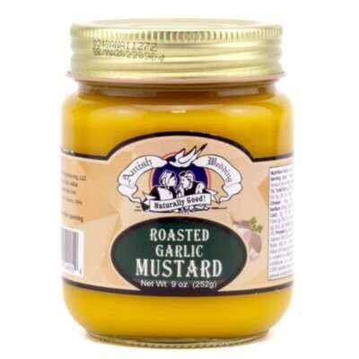 Amish Wedding Roasted Garlic Mustard 9oz