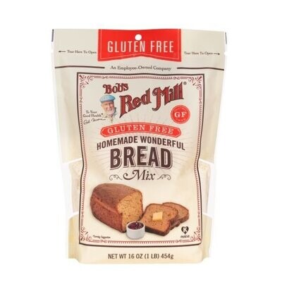 Bob&#39;s Red Mill Gluten Free Homemade Wonderful Bread Mix 16 OZ