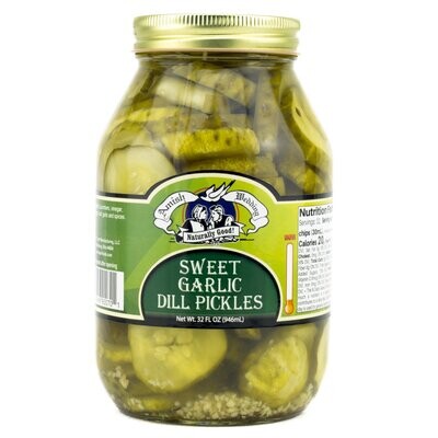 Amish Wedding Garlic Dill Pickles 32oz