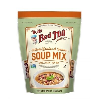 Bob&#39;s Red Mill Whole Grains &amp; Beans Soup Mix 26 OZ