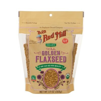 Bob&#39;s Red Mill Gluten Free Golden Flaxseeds 13 OZ