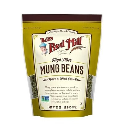 Bob&#39;s Red Mill Mung Dry Beans 25 OZ