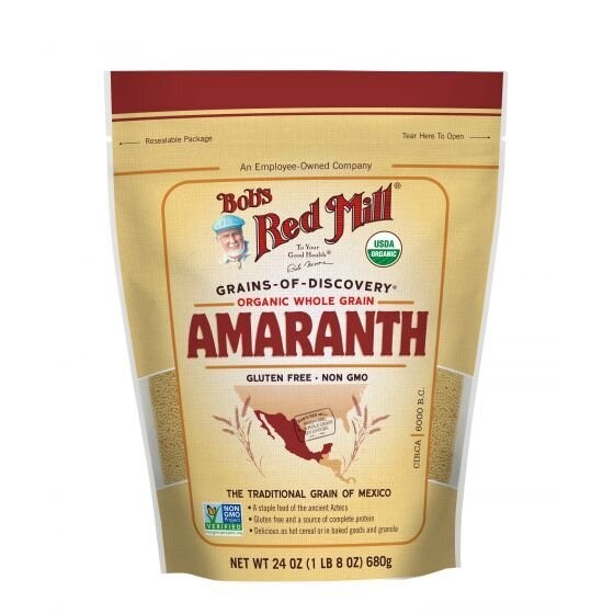 Bob&#39;s Red Mill Organic Whole Amaranth Grain 24 OZ