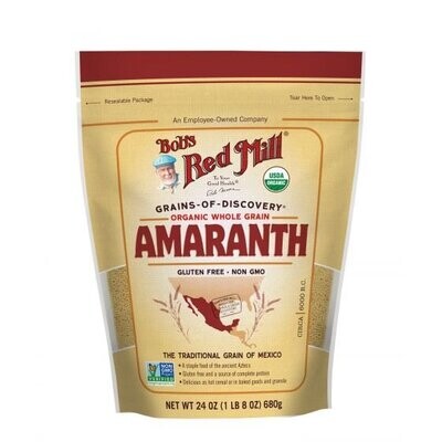 Bob's Red Mill Organic Whole Amaranth Grain 24 OZ