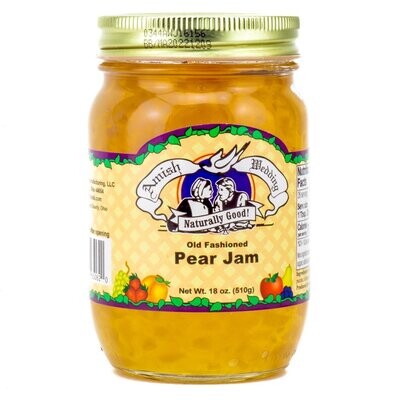 Amish Wedding Pear Jam 18oz