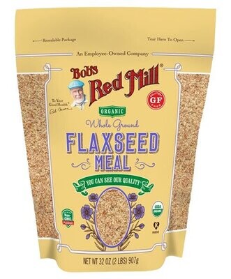 Bob&#39;s Red Mill Gluten Free Organic Flaxseed Meal 32 OZ