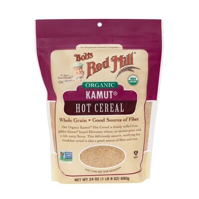Bob&#39;s Red Mill Organic Kamut Hot Cereal 24 OZ