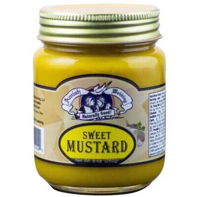 Amish Wedding Sweet Mustard 9oz