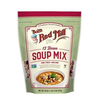 Bob&#39;s Red Mill 13-bean soup mix 29 OZ