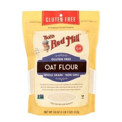 Bob&#39;s Red Mill Gluten Free Oat Flour 18 OZ
