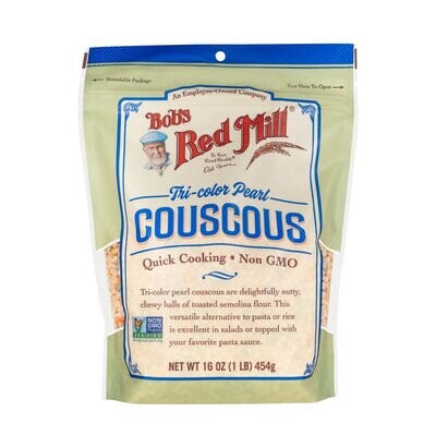 Bob&#39;s Red Mill Tri-color Pearl Couscous 16 OZ