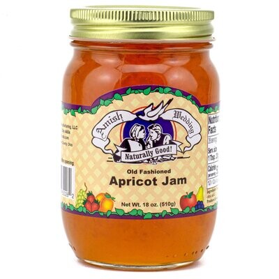 Amish Wedding Apricot Jam 18oz