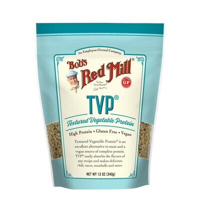 Bob&#39;s Red Mill Textured Vegetable Protein (TVP) 12 OZ