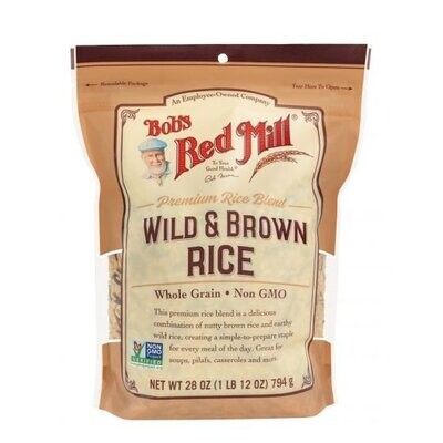 Bob&#39;s Red Mill Wild Brown Rice Mix 28 OZ
