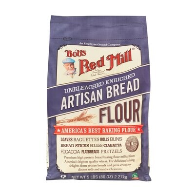 Bob&#39;s Red Mill Artisan Bread Flour 5#