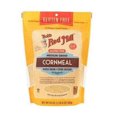Bob&#39;s Red Mill Gluten Free Cornmeal 24 OZ
