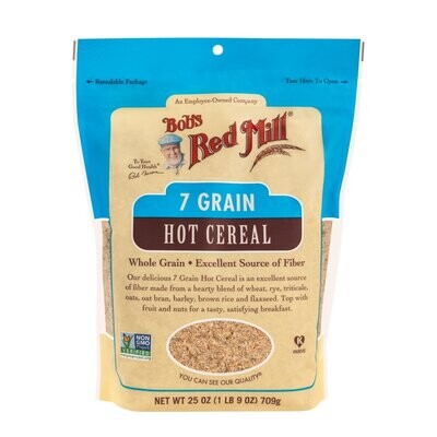 Bob&#39;s Red Mill 7 Grain Hot Cereal 25 OZ