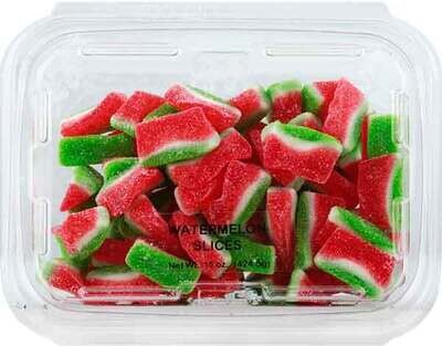 Watermelon slice candy tub 15 OZ