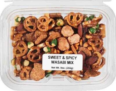Wasabi Trail Mix - Sweet and Spicy Tub 9 OZ