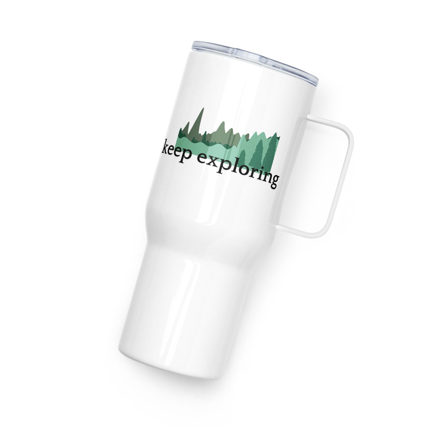 Keep Exploring Travel Mug