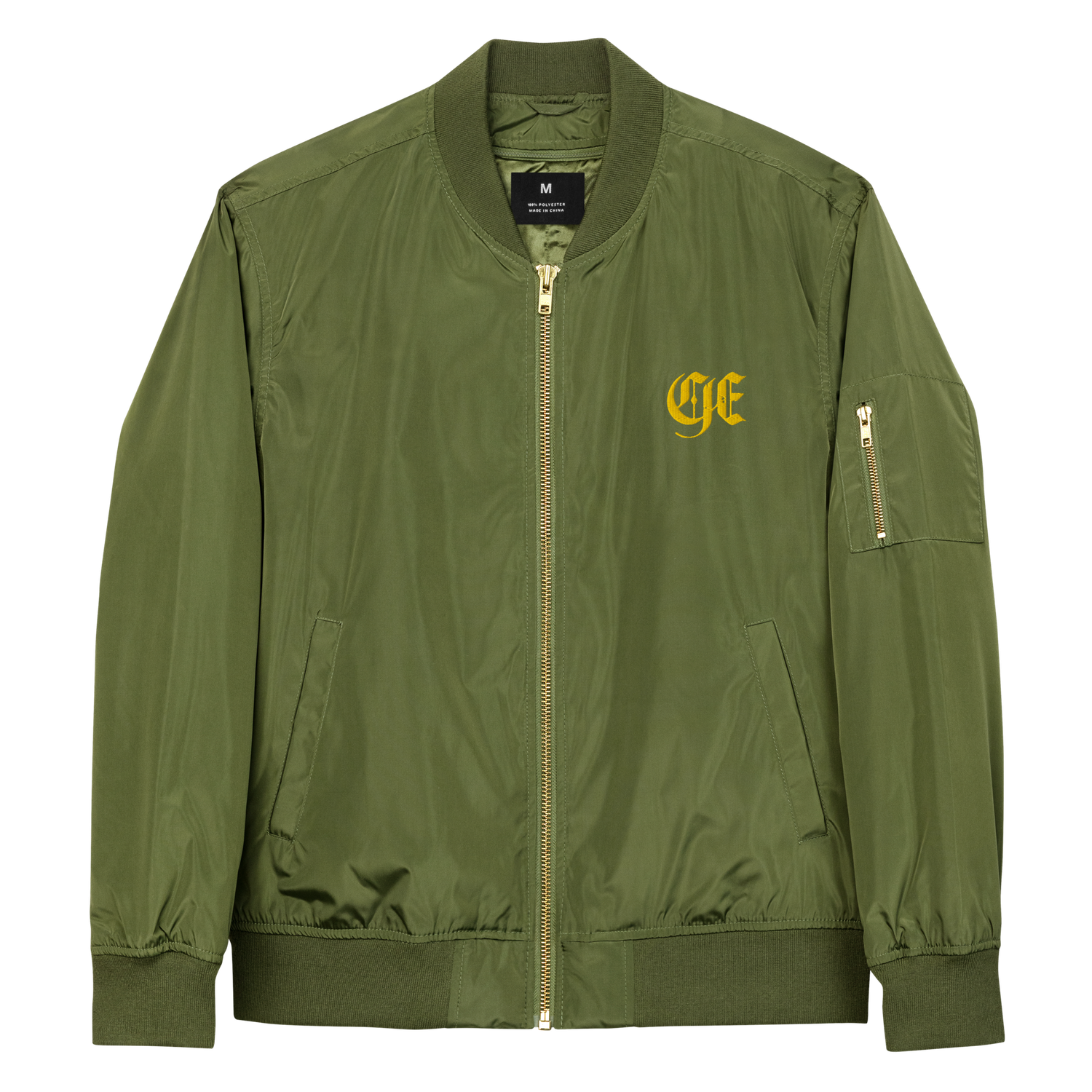 Premium recycled bomber jacket