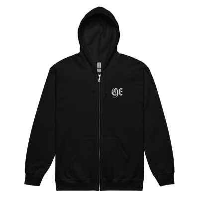 The zip hoodie