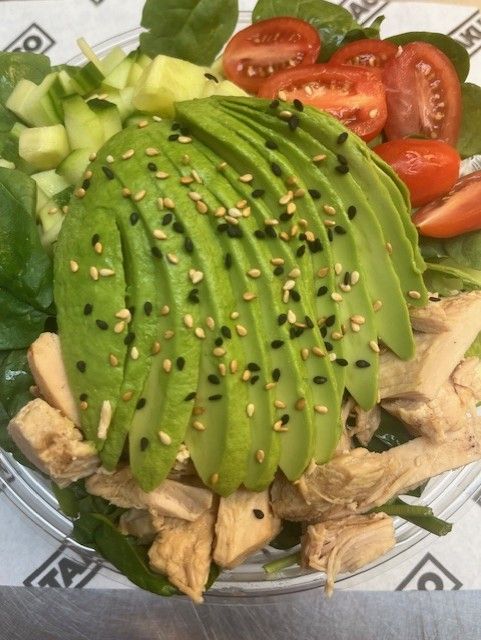 Spinach Avocado Salad