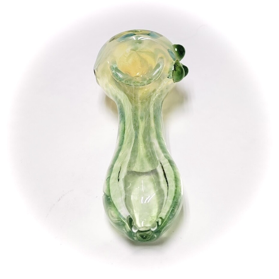 Fumed 4&quot; Spoon - green