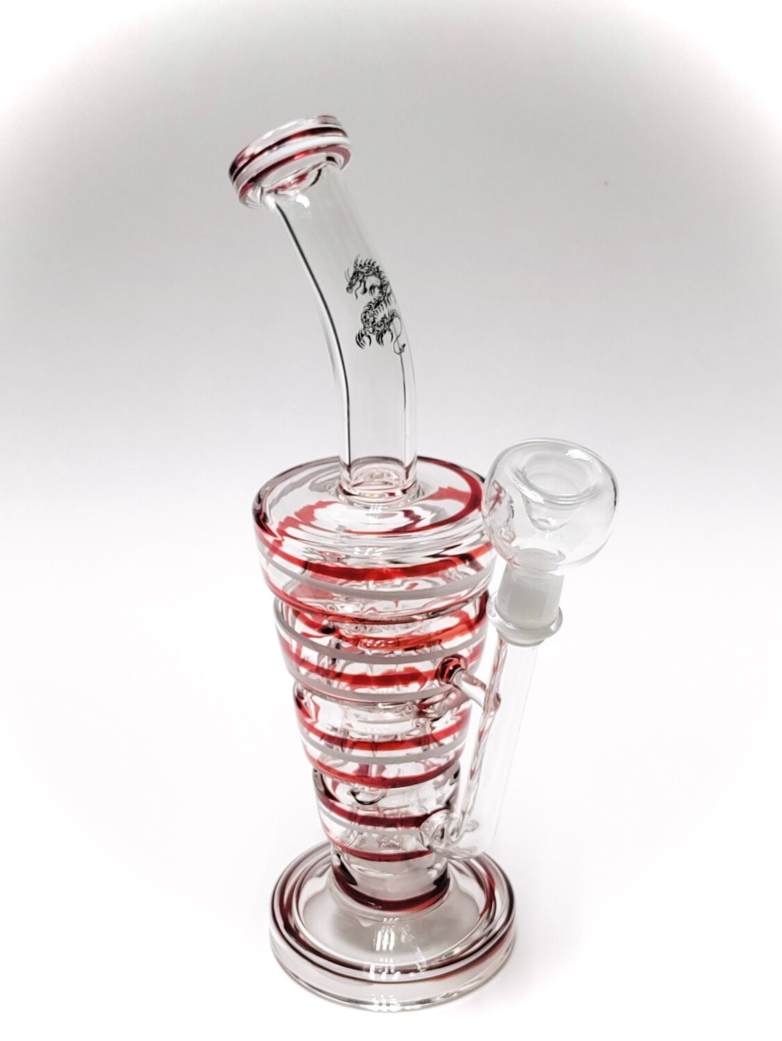 Red Spiral 10&quot; WP