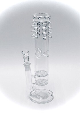11" Clear Tube WP - Beaded