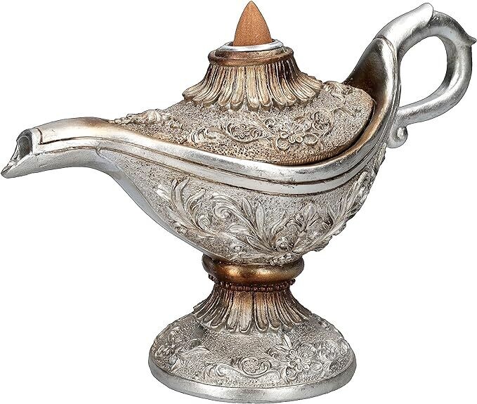 incense burner - back flow Genie Lamp