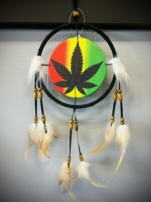 Dream Catcher - 6in. w/leaf