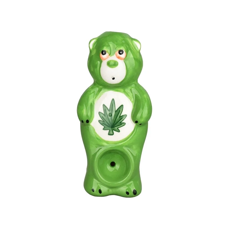 Wacky Bowlz - Green Stoner Bear