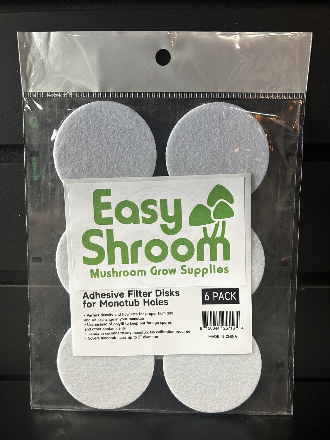 shroom kit replacement filter - 6pk