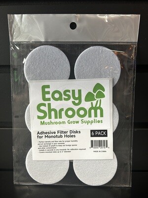 shroom kit replacement filter - 6pk