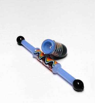 Two-Person Wavelength 8.5&quot; Bubbler Pipe
