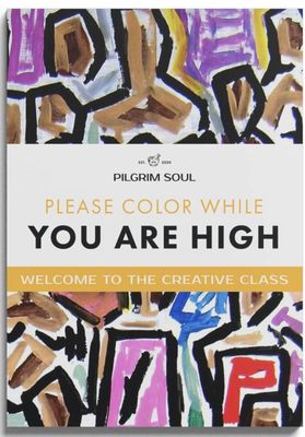 &quot;Color while High&quot; coloring book Vol. 1