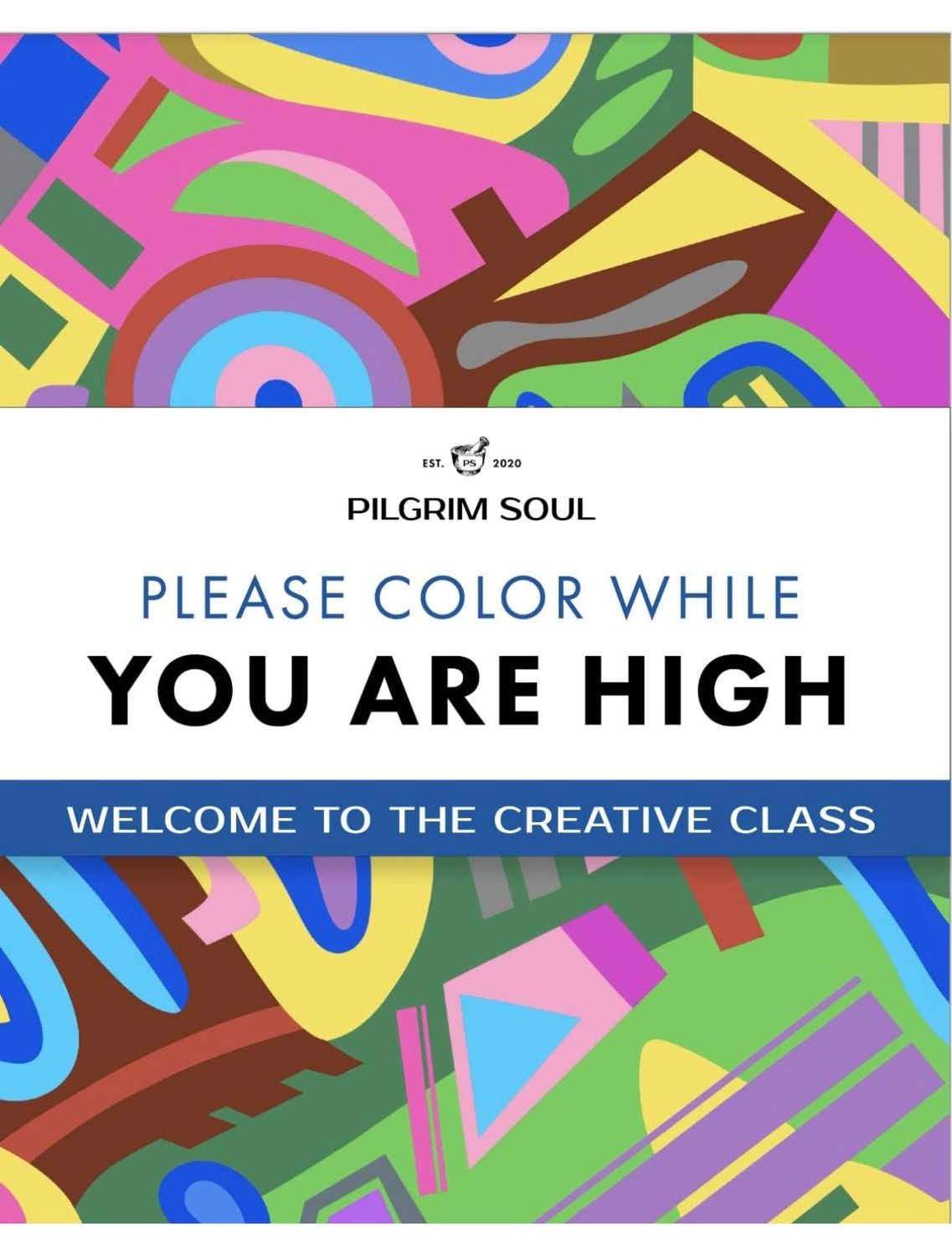 &quot;Color while High&quot; coloring book Vol. 2